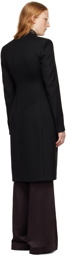 Givenchy Black Hourglass Coat