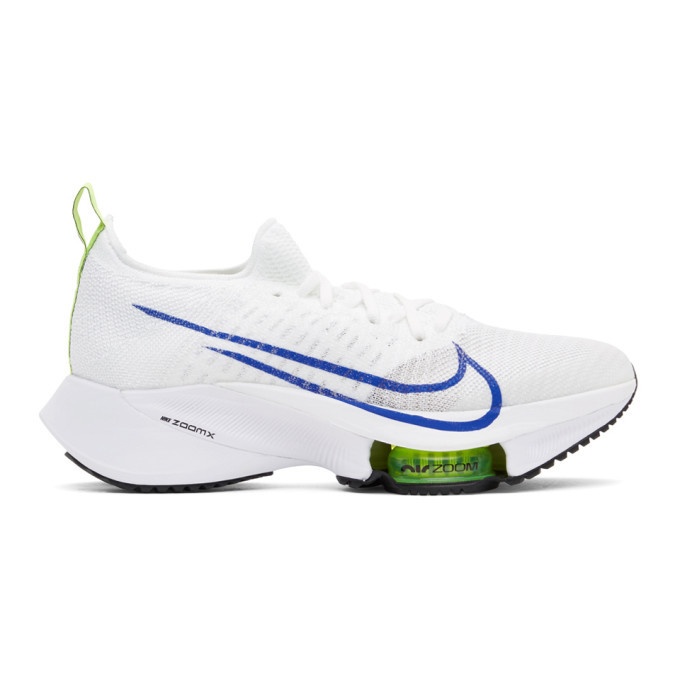 Photo: Nike White Air Zoom Tempo NEXT% Sneakers