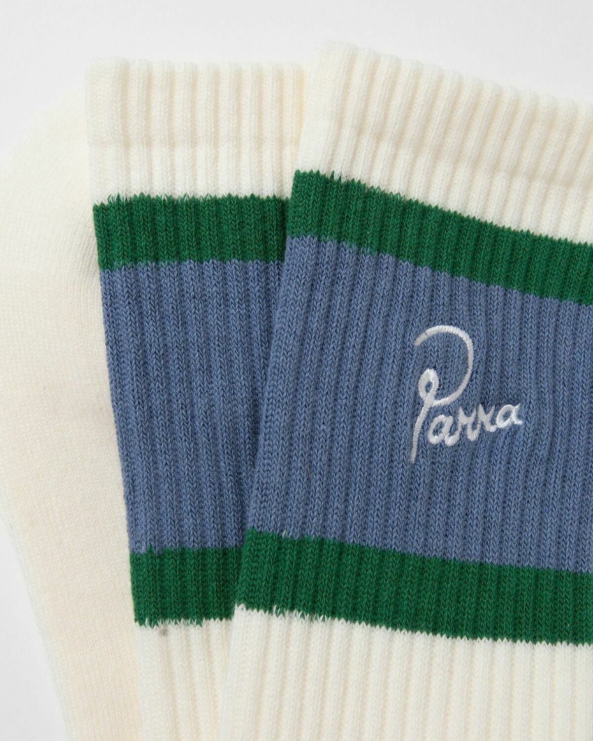 SIGNATURE STRIPED CREW SOCK