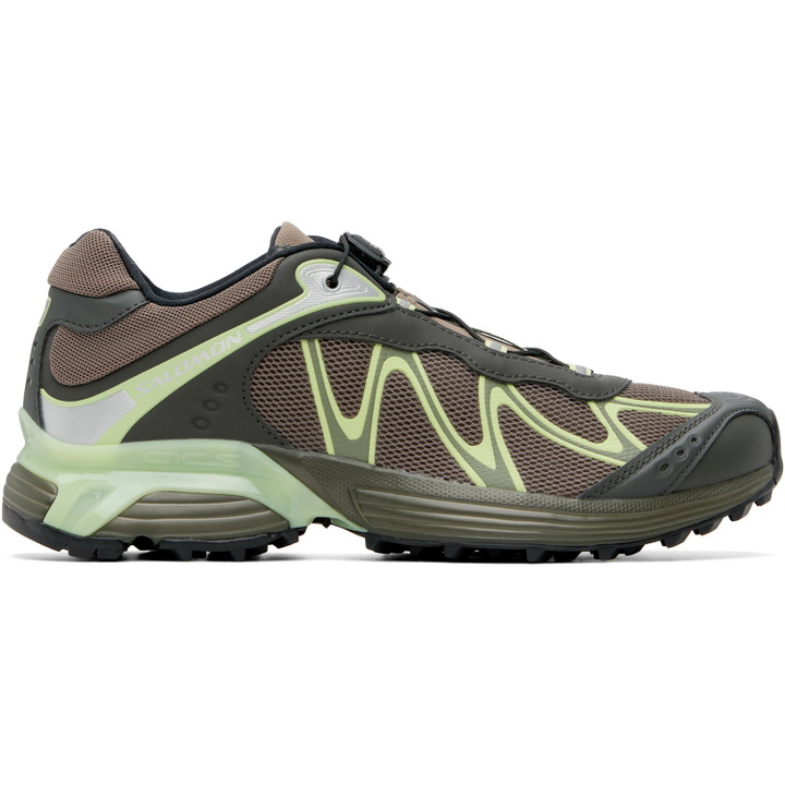Photo: Salomon Brown & Green XT-Whisper Sneakers