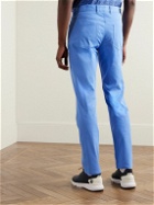 Peter Millar - eb66 Slim-Fit Straight-Leg Tech-Twill Golf Trousers - Blue