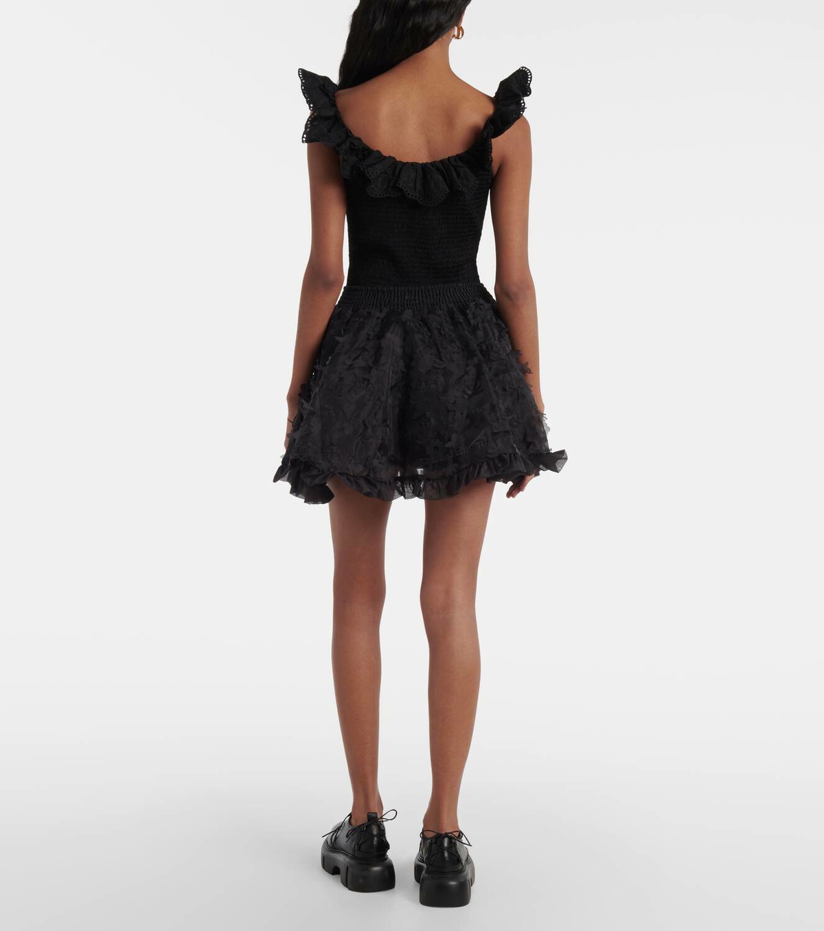 Susan Fang Ruffled miniskirt