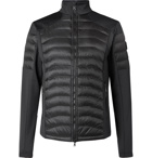 Bogner - Corrado Panelled Stretch-Jersey and Quilted Shell Mid-Layer - Black