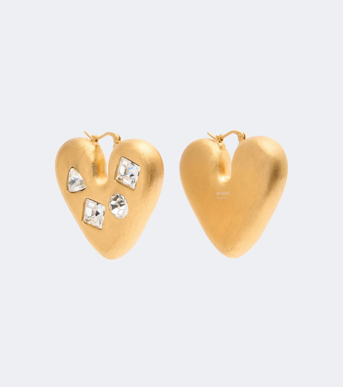 Jacquemus Coeur embellished earrings