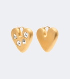 Jacquemus Coeur embellished earrings