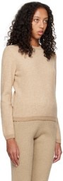 OTTI Beige Brushed Sweater