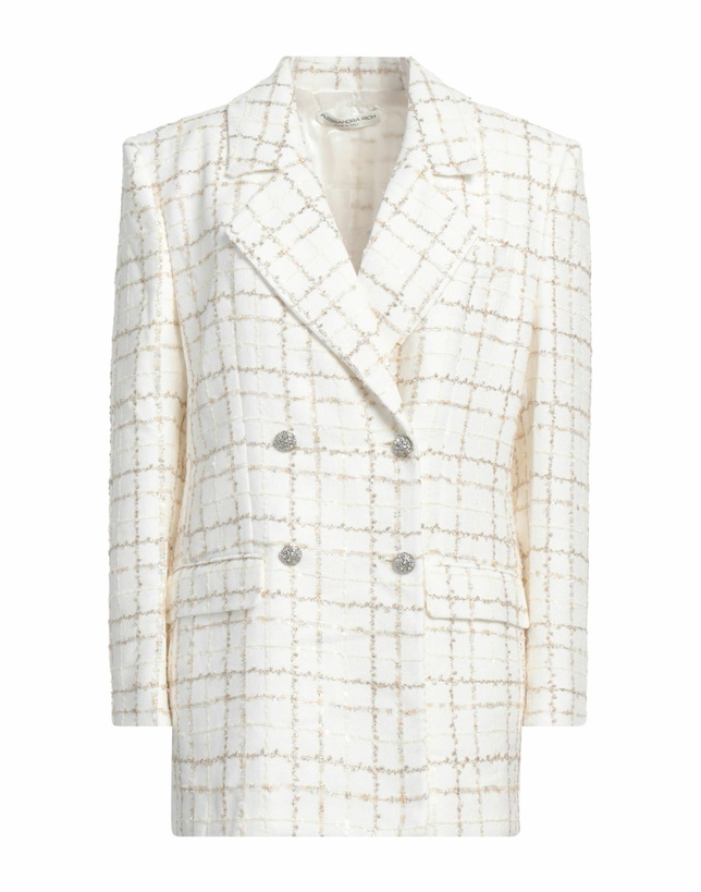 Photo: Alessandra Rich Womens Blazer in White