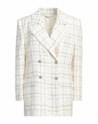 Alessandra Rich Womens Blazer in White