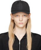 ZEGNA Black Paneled Cap