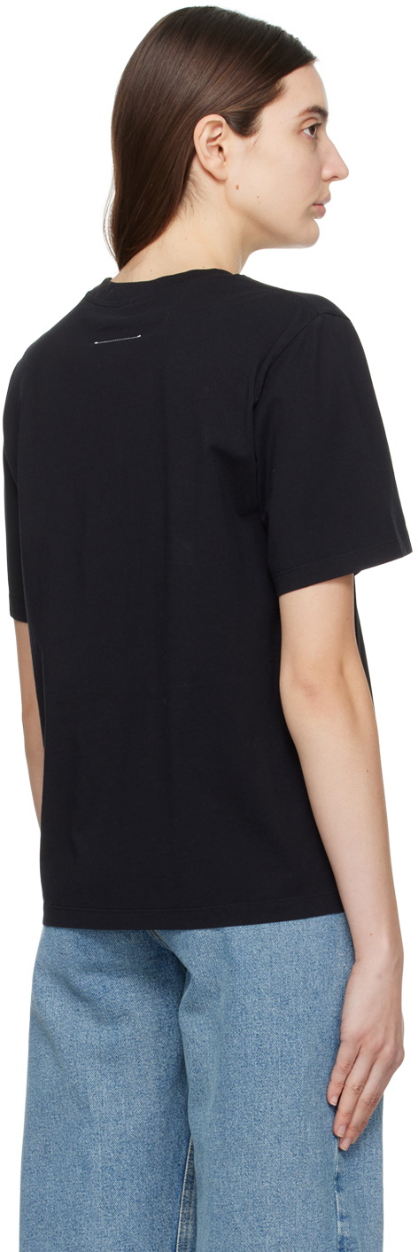 MM6 Maison Margiela Black Backstage Pass T-Shirt MM6 Maison