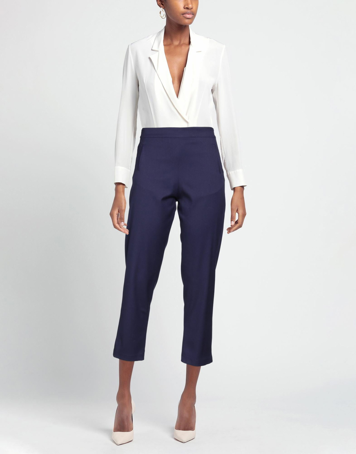 Jijil Womens Pants in Purple