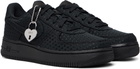 Nike Black Air Force 1 '07 SE 'Valentine's Day' Sneakers