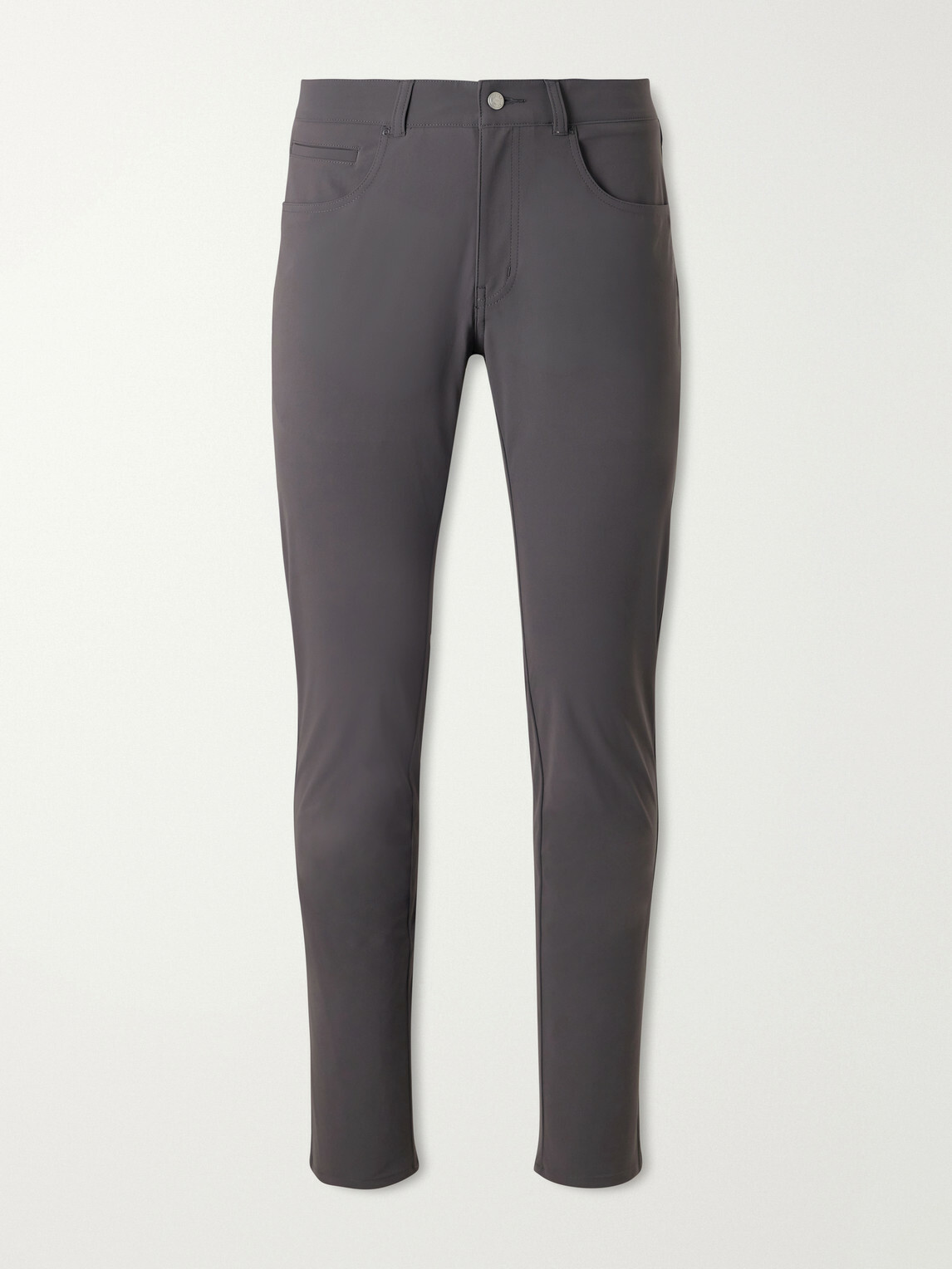 Peter Millar - Bingham Slim-Leg Stretch-Cotton Trousers - Gray