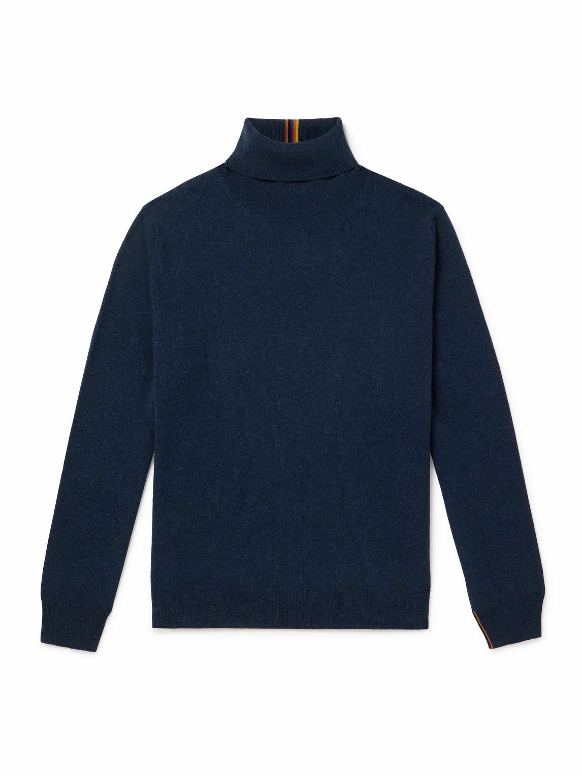 Paul Smith - Cashmere Rollneck Sweater - Blue