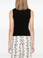 ERMANNO - Wool Blend Embroidered Vest