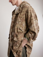 RRL - Pershing Camouflage-Print Denim Hooded Parka - Green