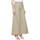 Stella McCartney Beige Wide-Leg Trousers