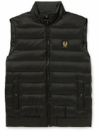 Belstaff - Circuit Logo-Appliquéd Padded Shell Down Gilet - Brown