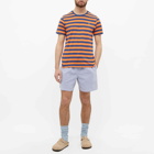 Polo Ralph Lauren Men's Broad Stripe T-Shirt in May Orange/Light Navy