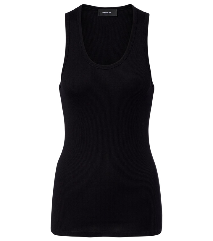 Photo: Wardrobe.NYC Ribbed-knit cotton jersey tank top