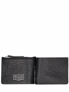 MAISON MARGIELA Grained Leather Billfold Wallet