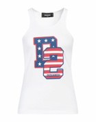 Dsquared2 Womens Tank top in White