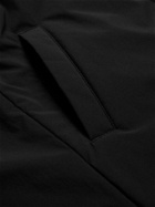 Mr P. - Reversible Padded Wool-Blend and Nylon Gilet - Black
