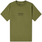 Maharishi Men's MILTYPE Embroidery Logo T-Shirt in Olive