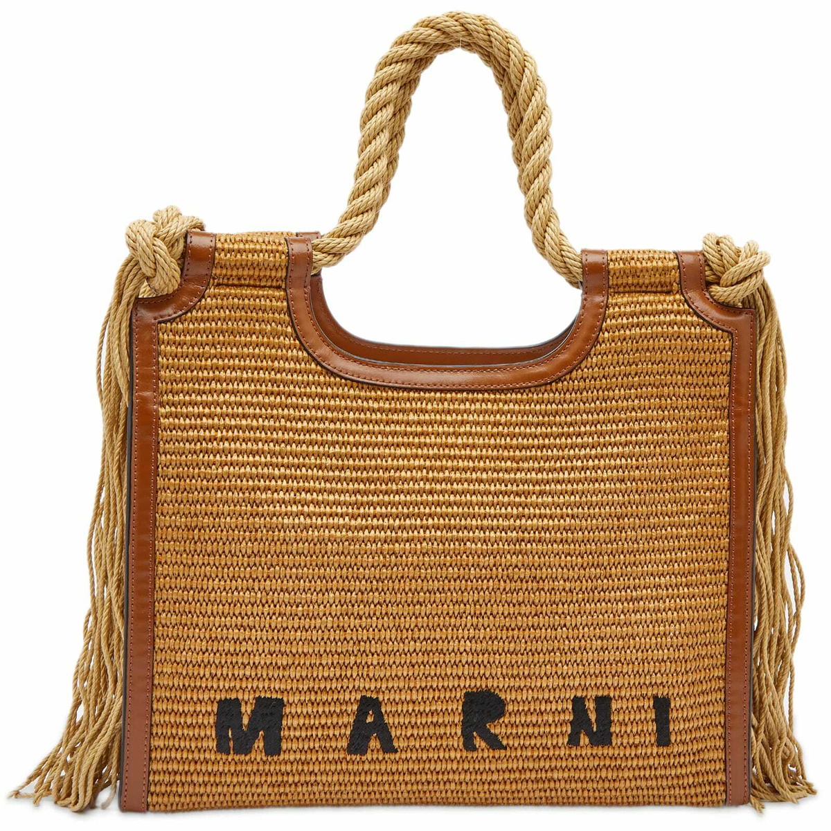 Marni Women's Marcel Tote in Raw Siena Marni