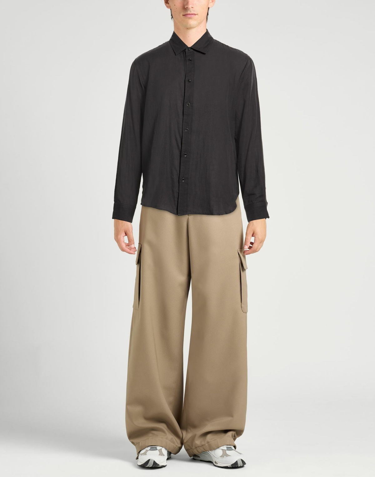 Rag & Bone Mens Shirt Charcoal