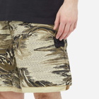 Stone Island Shadow Project Men's Summer Print Short in Khaki