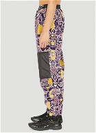 Fleur Fleece Track Pants in Purple