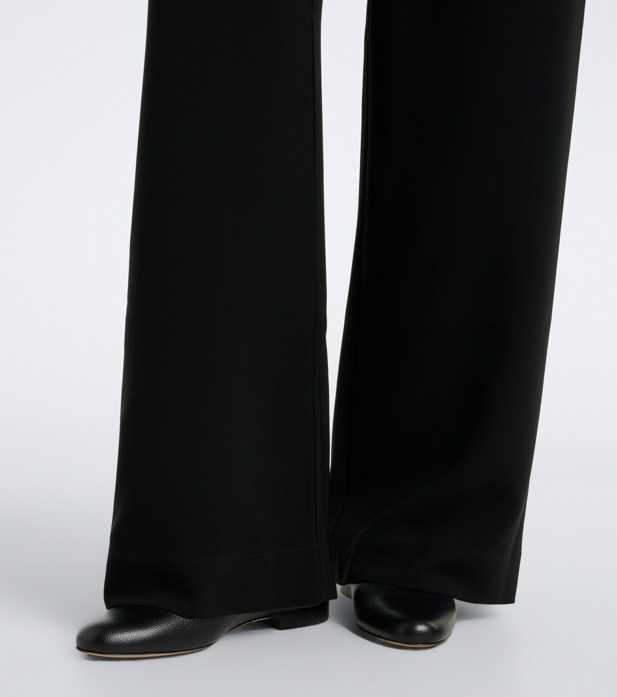 Leset Arielle crêpe wide-leg pants