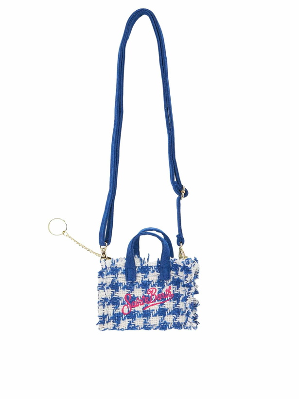 Photo: MC2 Saint Barth Wooly Key Holder With Pied De Poule Pattern