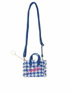 MC2 Saint Barth Wooly Key Holder With Pied De Poule Pattern