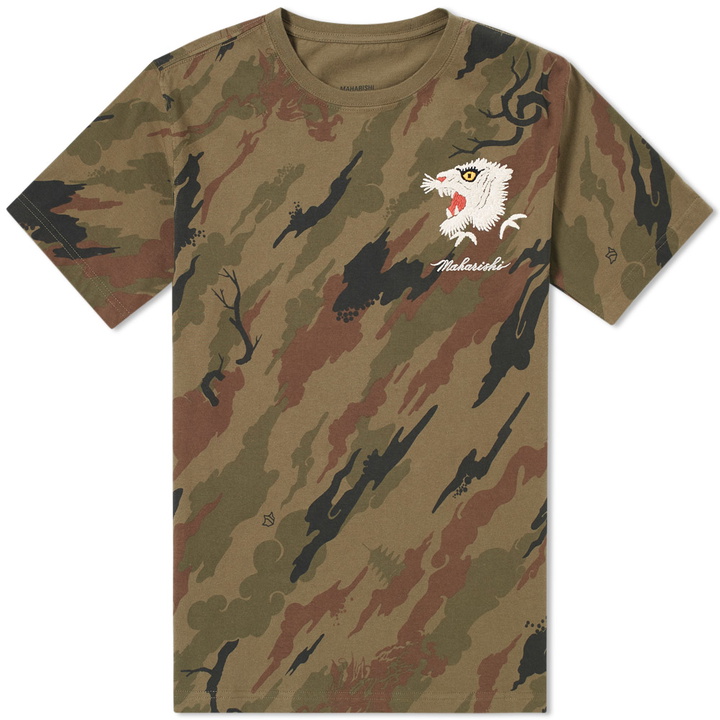 Photo: Maharishi Camo White Tiger Tee