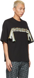 Lanvin Black Oversized Curb T-Shirt