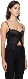 GUIZIO Black Montesano Corset
