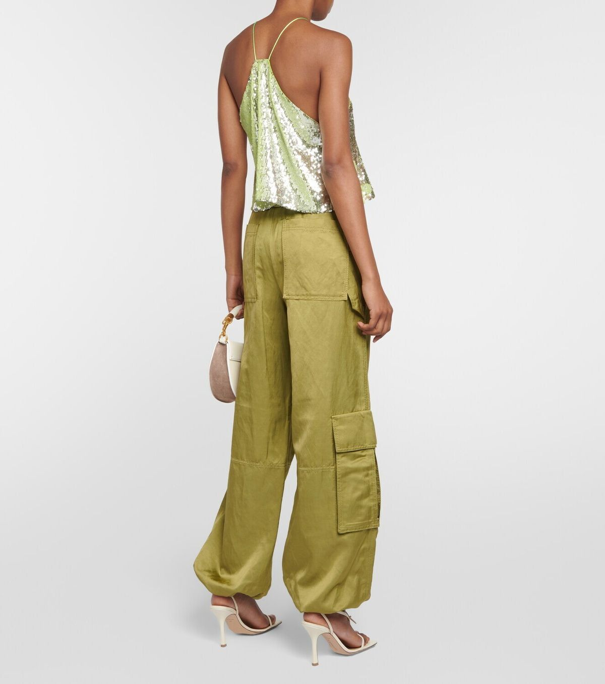 Dorothee Schumacher Glittering Nights sequined halterneck top