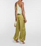 Dorothee Schumacher Glittering Nights sequined halterneck top