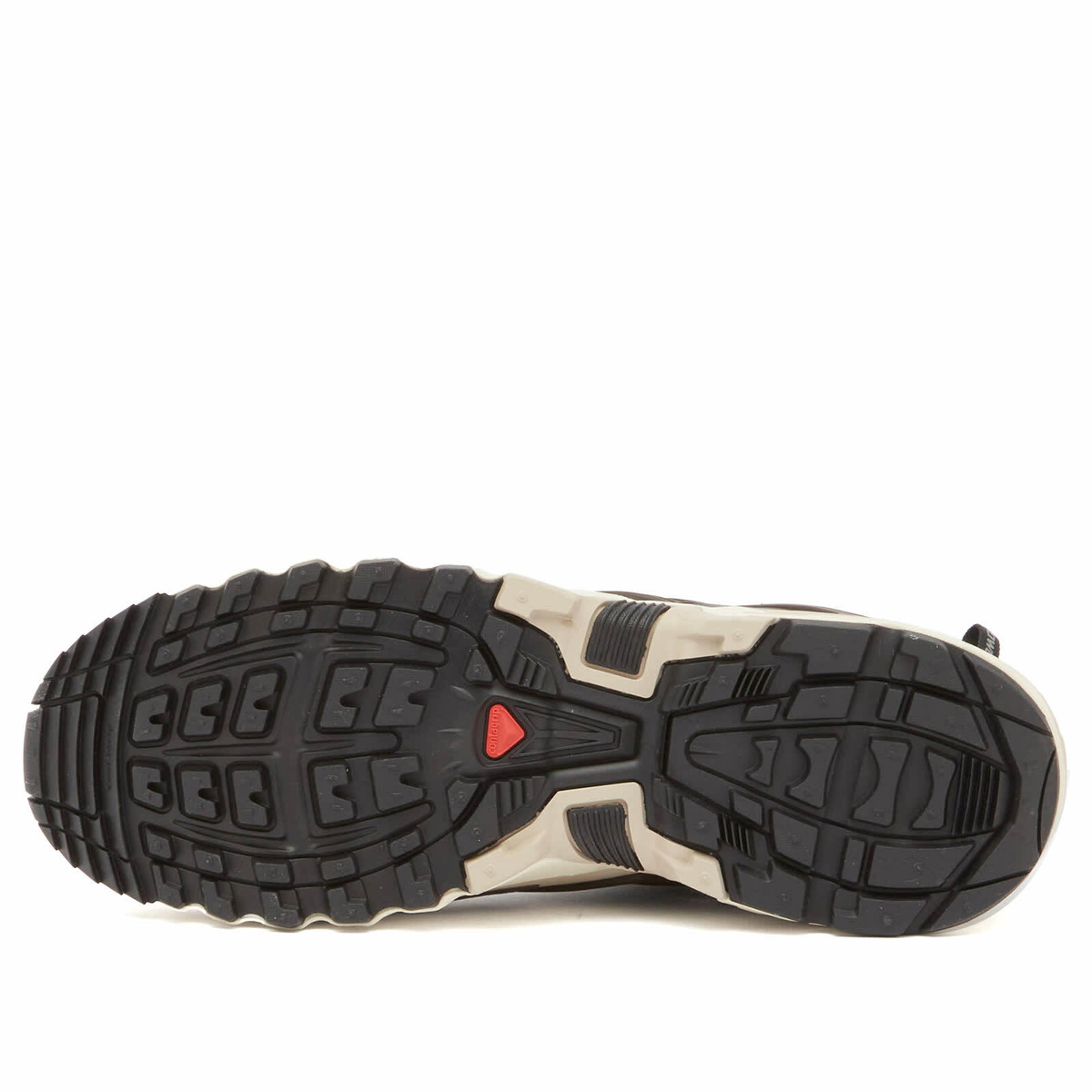 Salomon Men's Acs Pro Sneaker in Black Coffee/Oxford Tan/Cress Green