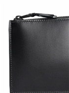COMME DES GARÇONS WALLET Very Black Leather Wallet