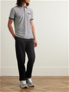 Outerknown - Sojourn Striped Organic Pima Cotton-Jersey Polo Shirt - Blue