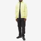 Stone Island Men's Reversible Polartec Hooded Jacket in Lemon