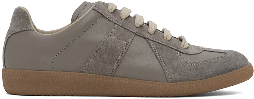 Maison Margiela Taupe Replica Sneakers Maison Margiela