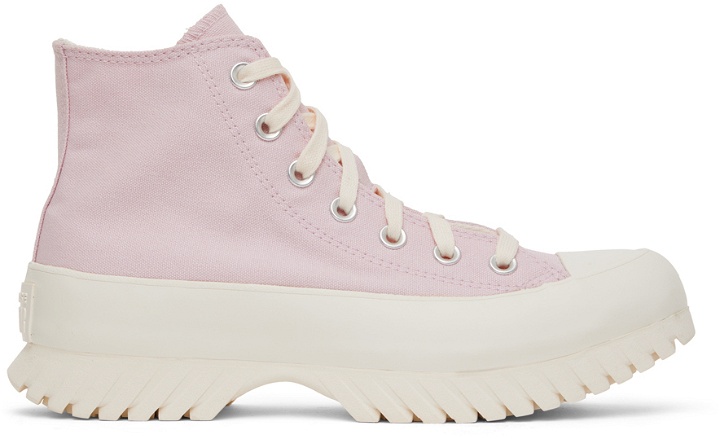 Photo: Converse Pink Chuck Taylor All Star Lugged 2.0 Sneakers