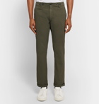 Barena - Stretch-Cotton Drill Trousers - Men - Green