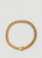Medusa Chain Necklace in Gold
