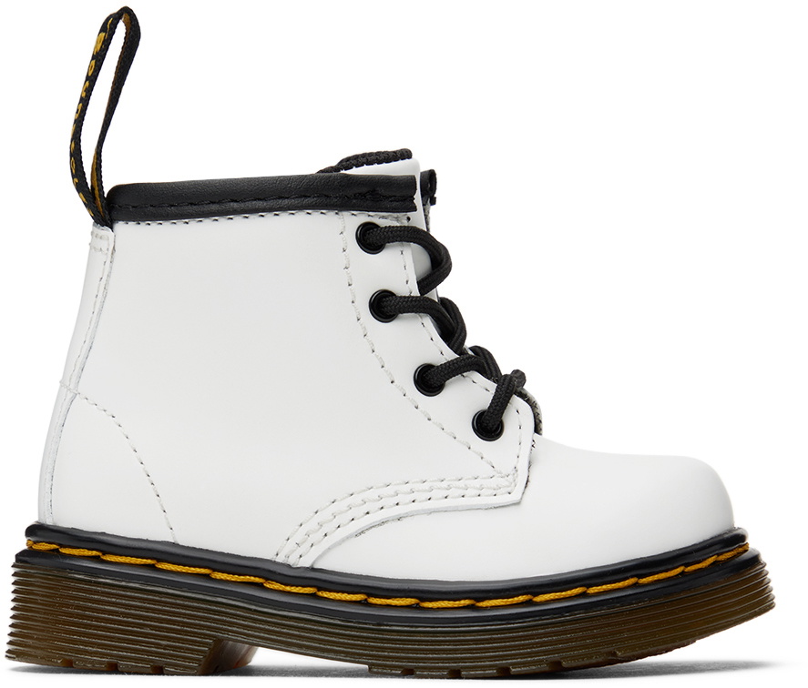 White baby cheap doc martens