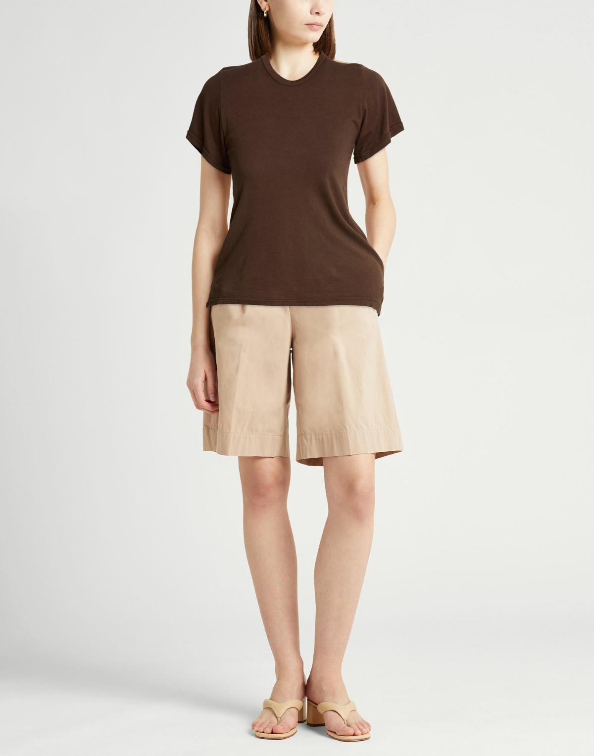 Crossley Womens T-shirt in Brown